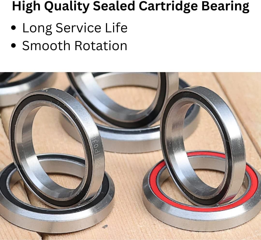 44mm ZS44 Zero Stack Bike Headset with Sealed Bearings - Durable & Lightweight
