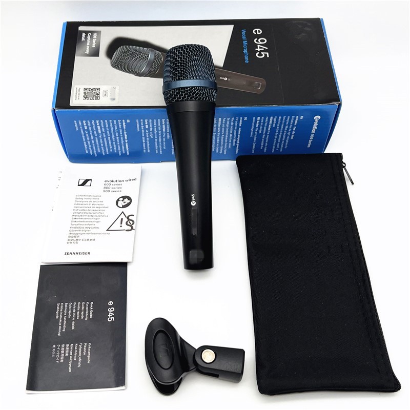 NO USED Sennheiser E945 Handheld Microphone Cardioid Dynamic Vocal Performance