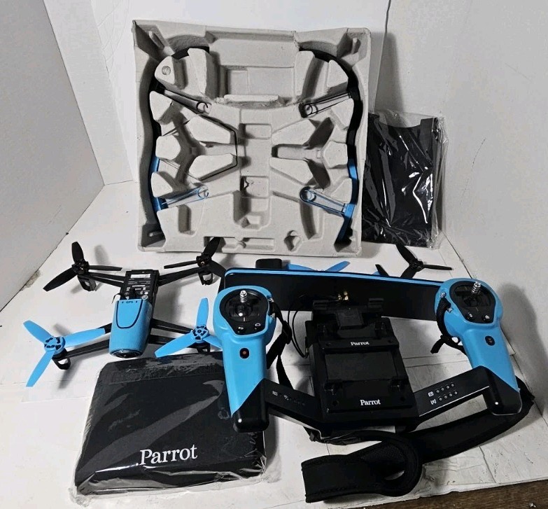 Parrot Bebop Drone Skycontroller Set Fpv Quadcopter With Camera Remote Control