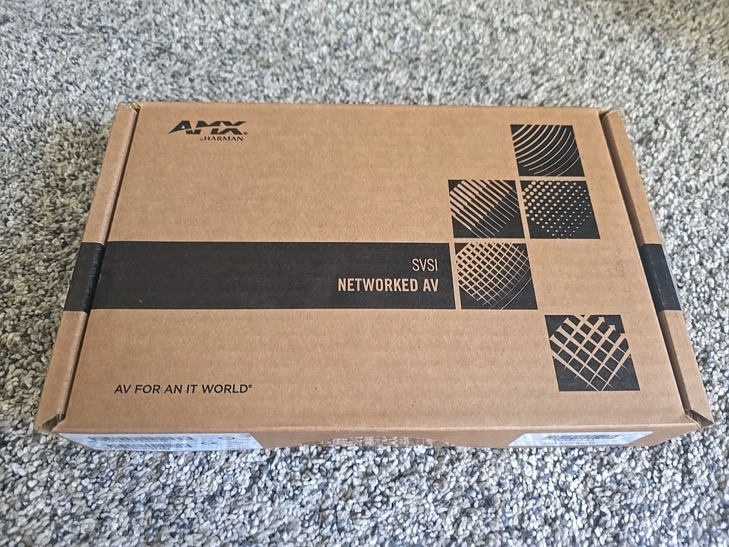 New AMX NMX-ENC-N2312 audio/video over IP encoder 4K HDCP2.2 HDMI FGN2312-SA