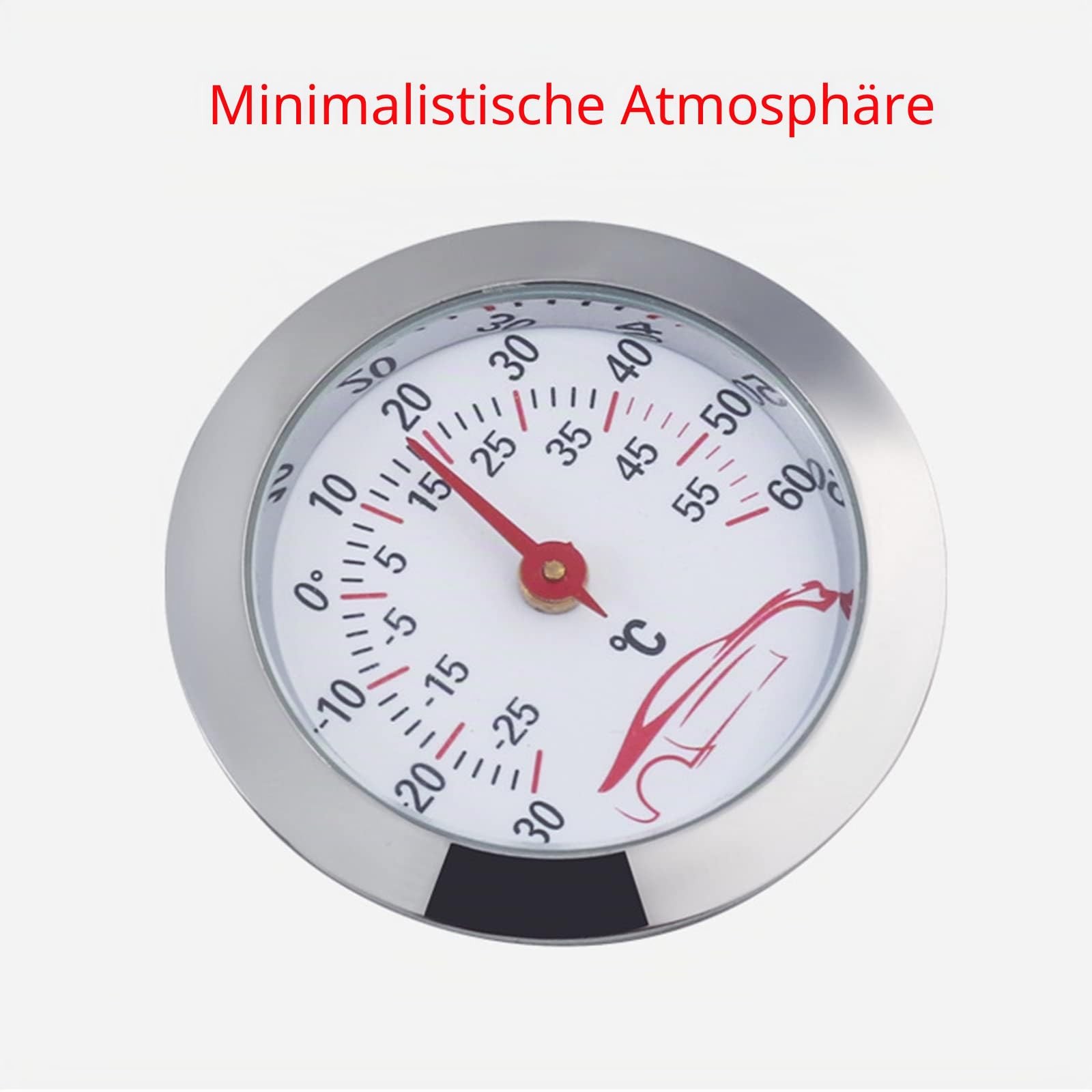 Thermometer Mini Autothermometer 30 to 60°C Embedded Temperature Tester...