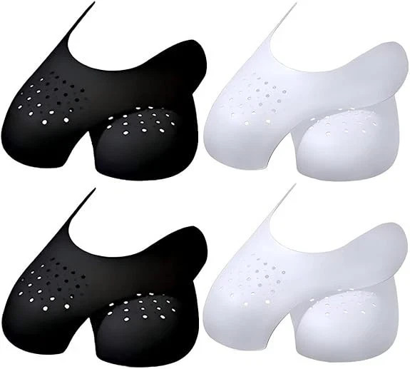 4 Pairs Shoe Creases Protector, Prevent Sneaker Shoes Crease Protector for Men'S