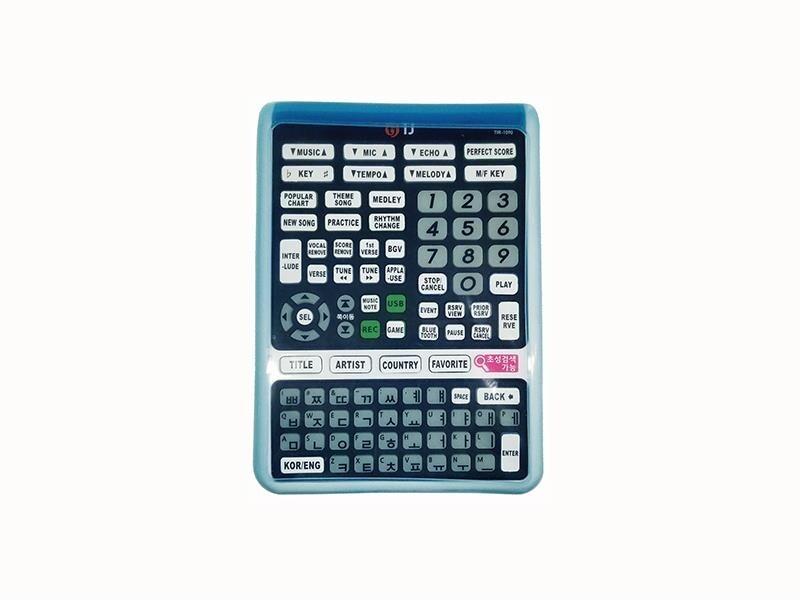 TJ Media Commercial Karaoke Machine Remote Controller TIR-1090 (English Version)