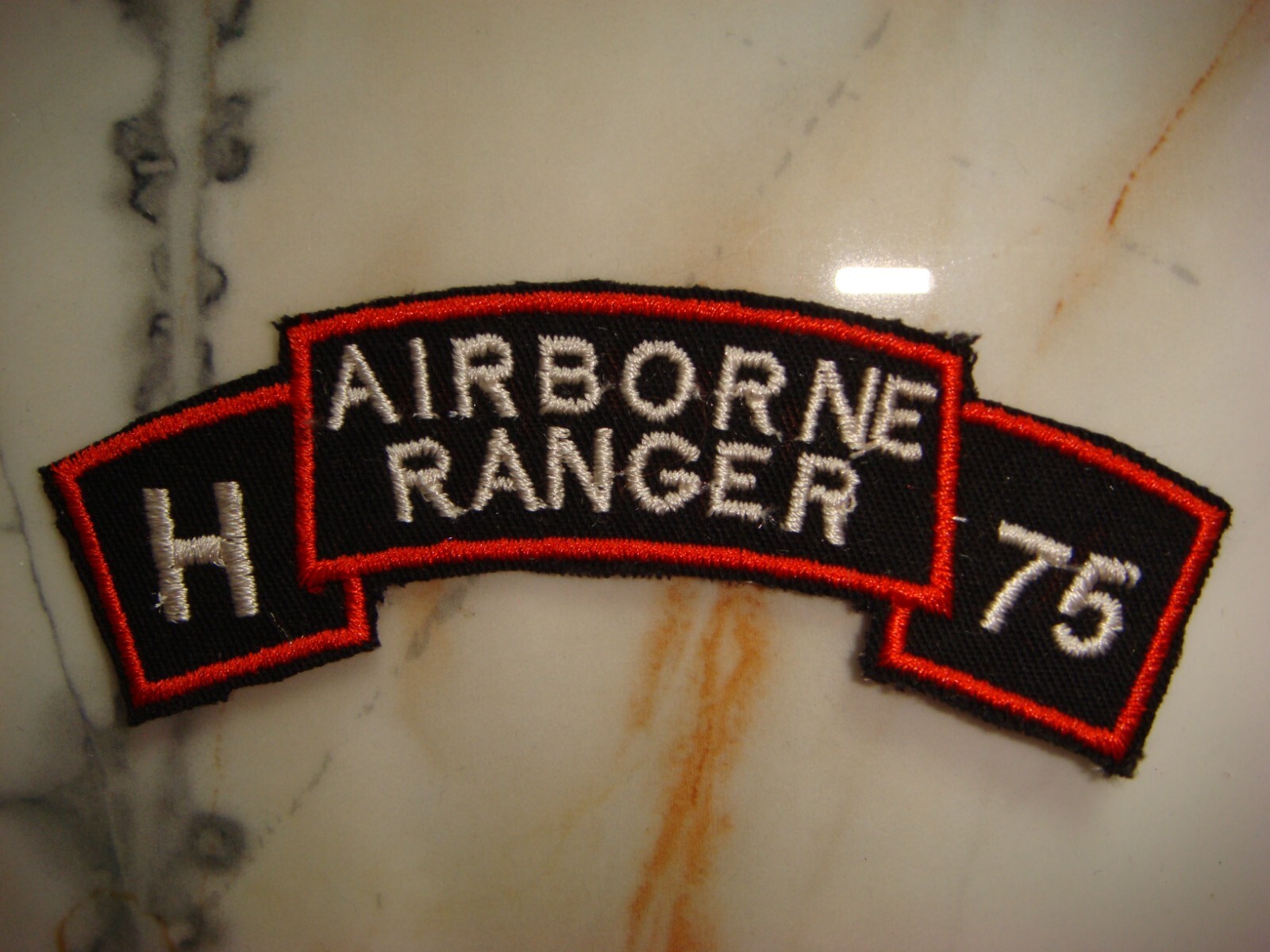 US H Co. 75th INFANTRY RGT AIRBORNE,  VIETNAM WAR PATCH
