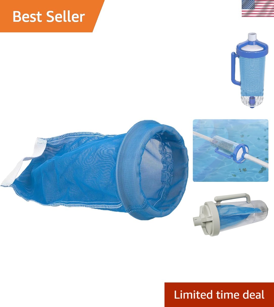 Hayward W530 Pool Leaf Canister Bag - Traps Debris, Preserves Filter Life