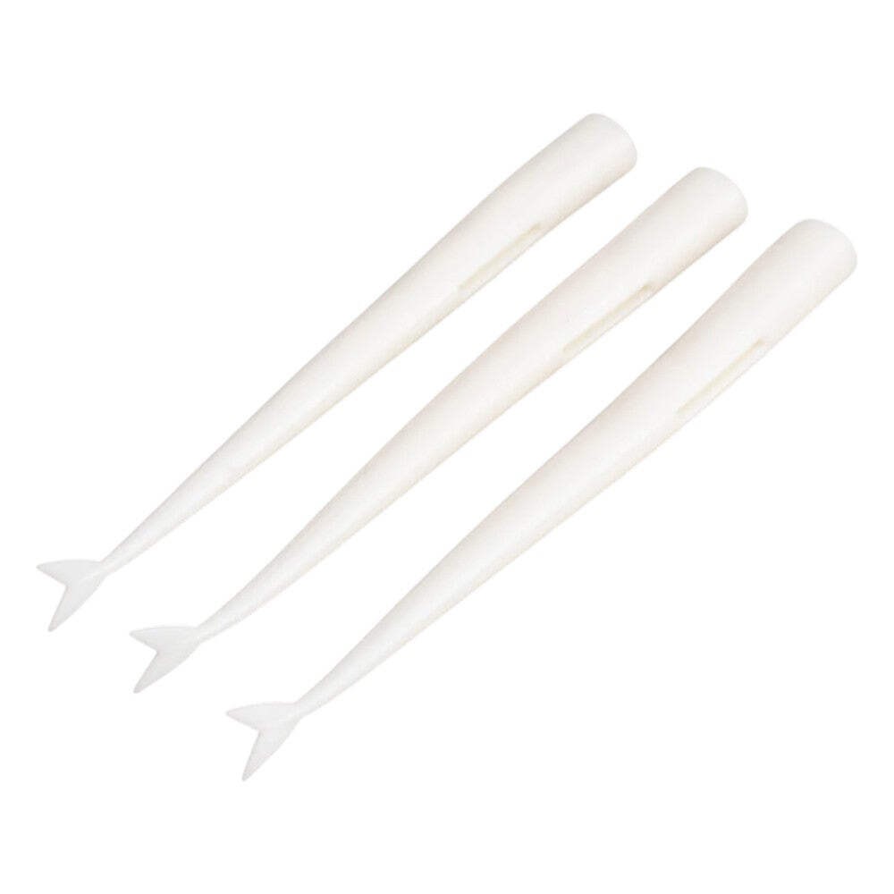 UVT Fishing The Chief Replacement Tails - 8" (3 Pack) - White
