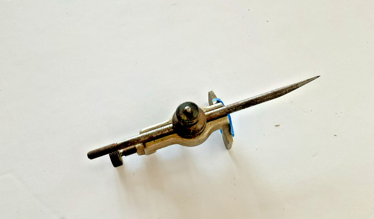 Starrett No. 59A Trammel Head Point Vintage Made In USA