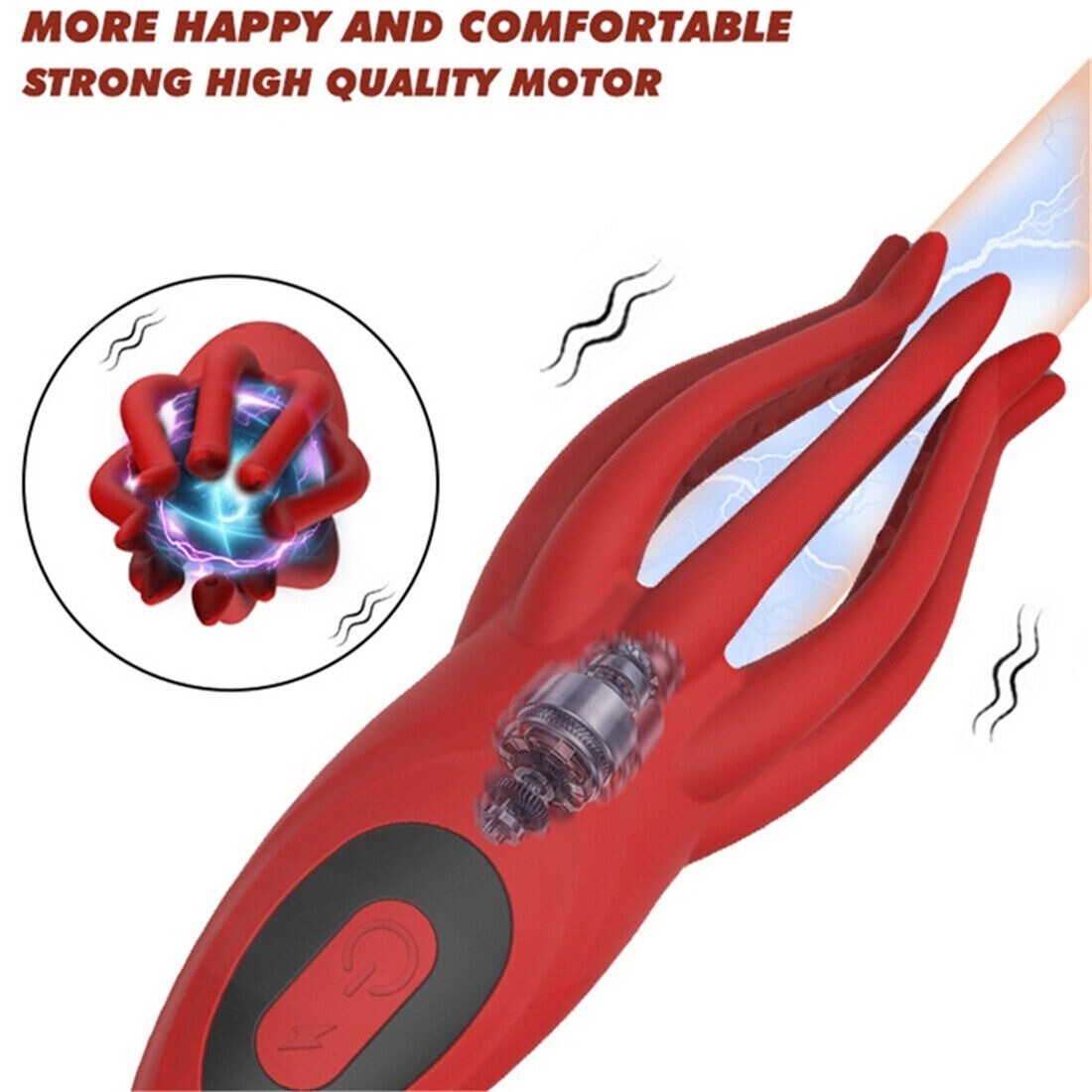 Automatic Male-Masturbator Cup Stroker for Men Training Handsfree Use Lubricants