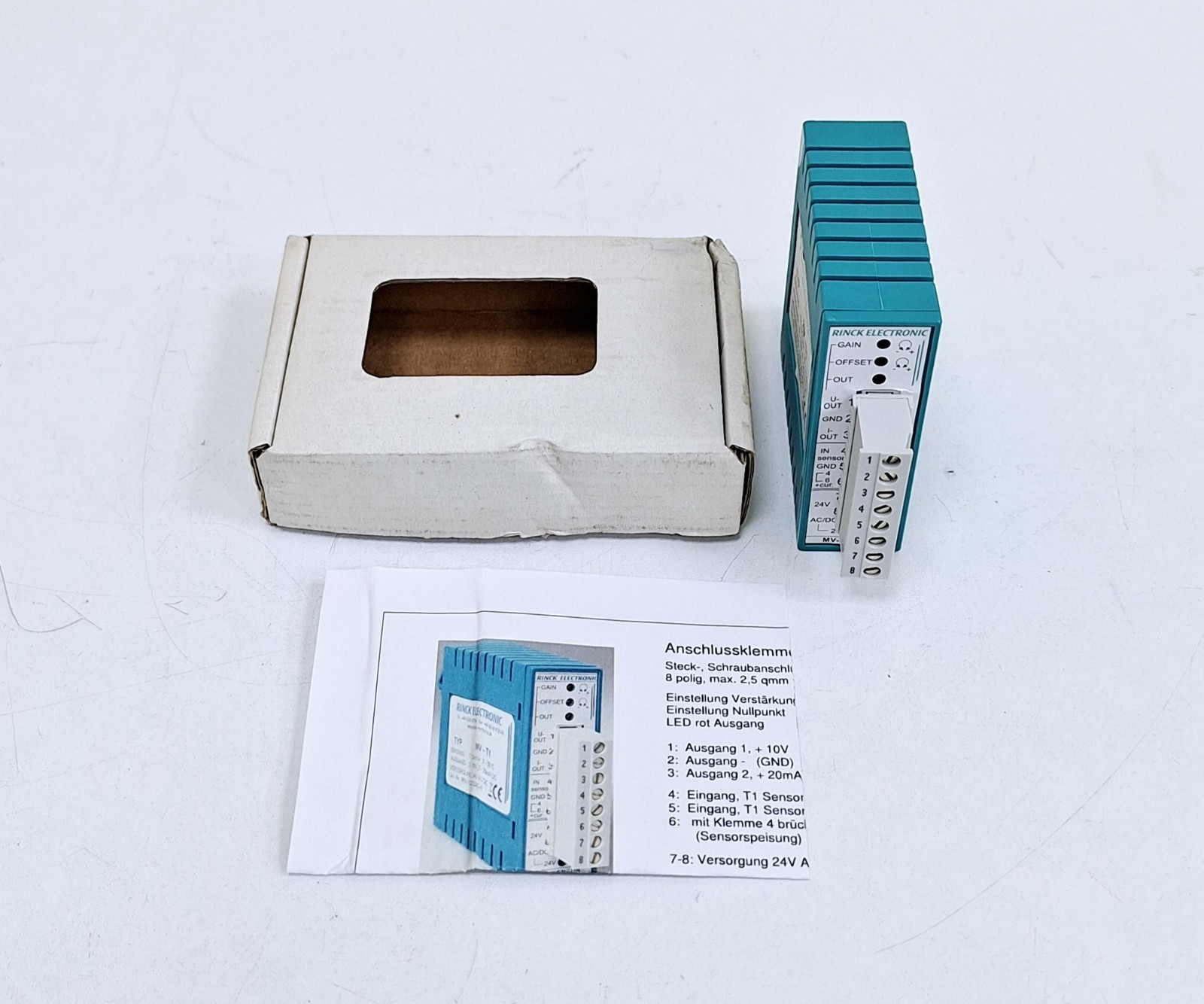 Rinck Electronic TYP MV-T1 / MV Sensor 24V