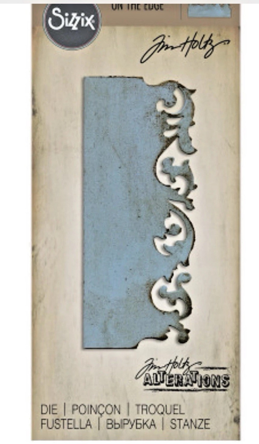 TIM HOLTZ Bigz Sizzix Scrollwork ALTERATIONS CraftingDie Retired RARE Nice Shape
