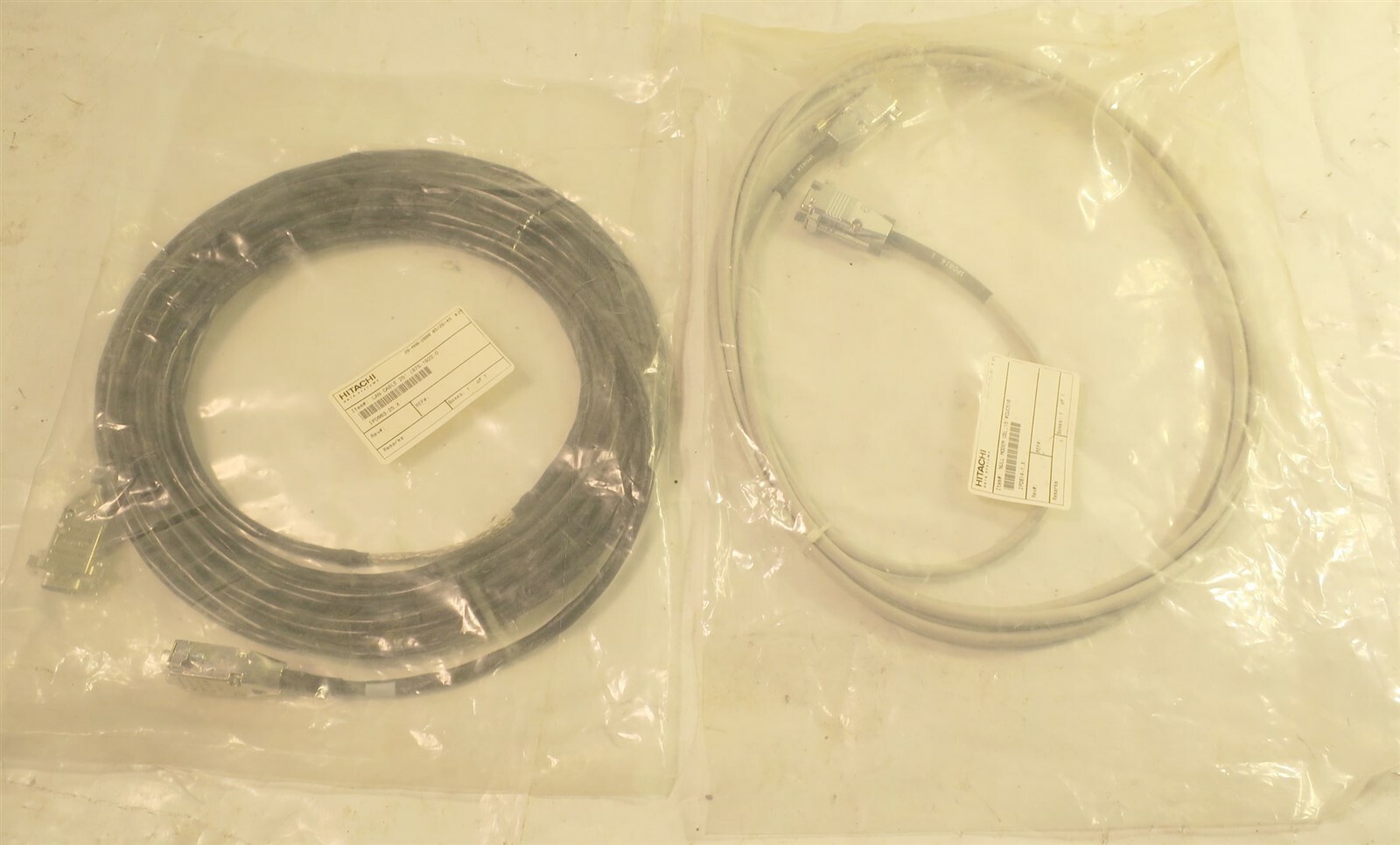 Lot Of 2 Unused Hitachi Cables - 15' Modem & 25' LAN