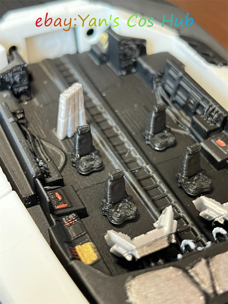 1:64 Interstellar Model Ranger Spaceship 3D Printed Static Model Light-up