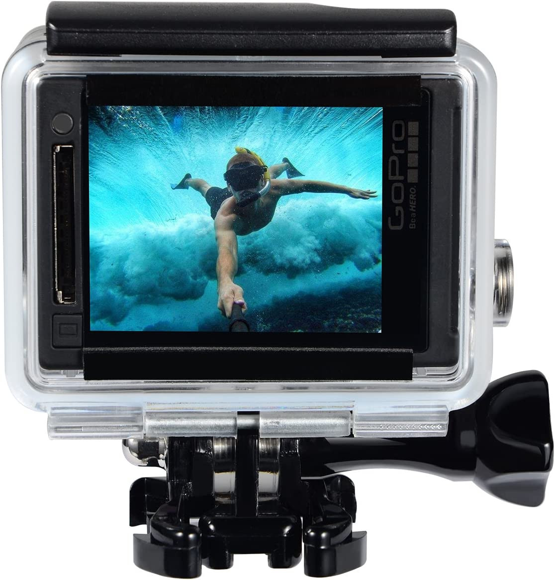 Replacement Waterproof Case Protective Housing for Gopro Hero 4, Hero 3+, Hero 3