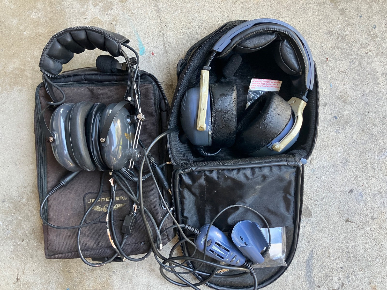 Pilot Radio Headset Airplane