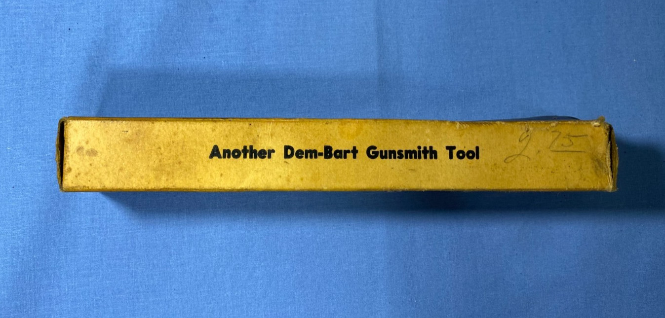 Vintage Dem-Bart Co Gunsmith Checkering Tool 2-18 with orig. Box