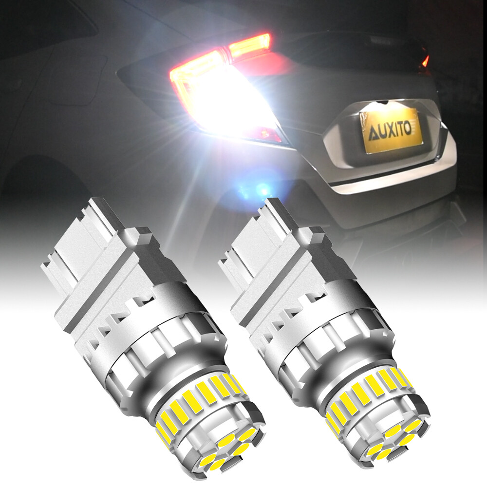 3157 LED Back Up Reverse Lights Bulbs White for Chevy Silverado 1500 1999-2013