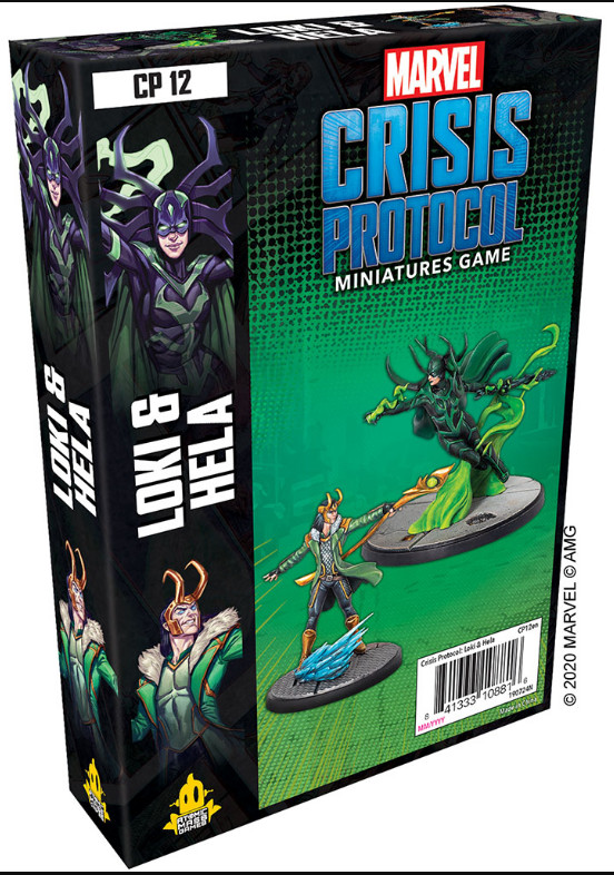 Marvel Crisis Protocol Loki and Hela NEW in BOX Expansion Asgard