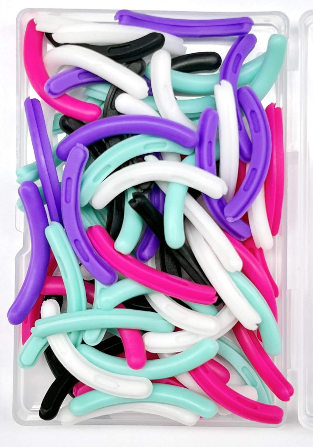 80 Pcs Curler Refills Eyelash Curler Refill Pads Silicone Rubber Curler Replacem