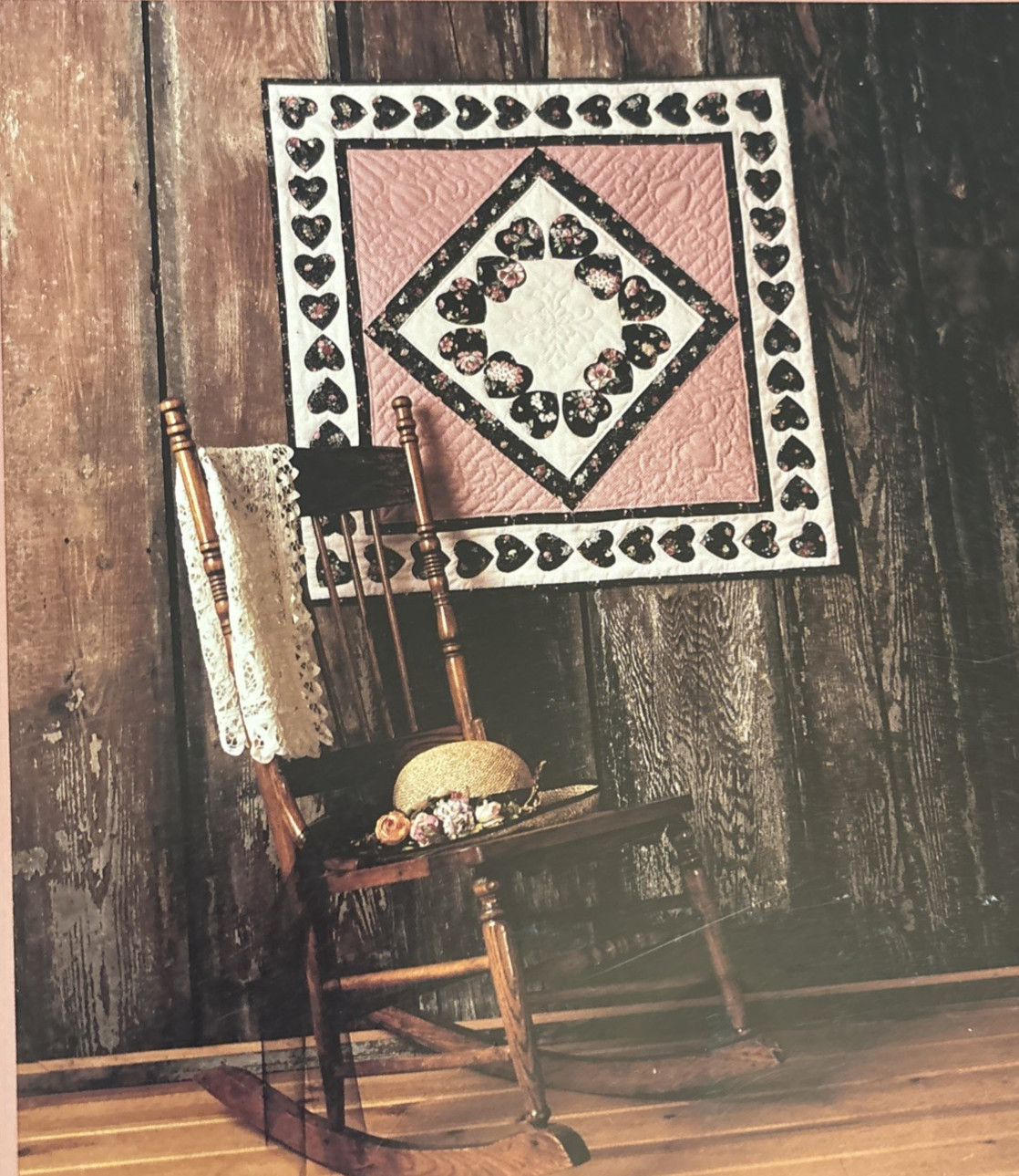 Vtg Rare Loving Pieces Quilt Pattern 1994 Bk