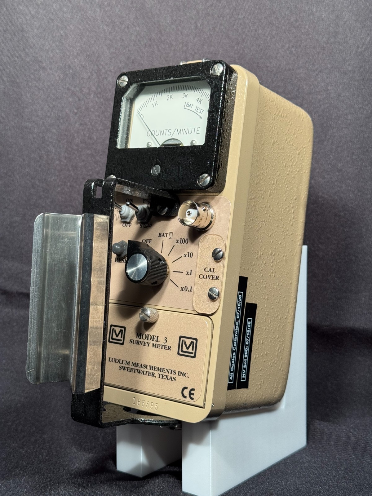 MINT Ludlum Model 3 Radiation Detector + 44-9 αβγ GM Probe, Hard case, 2026 Cal!