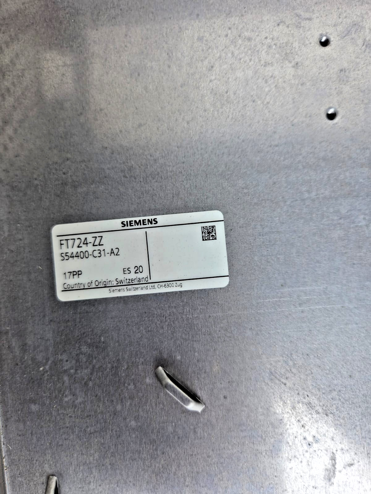 Siemens FT724-ZZ Cerberus Fire Terminal Board S54400-C31-A2 Network ControlPanel