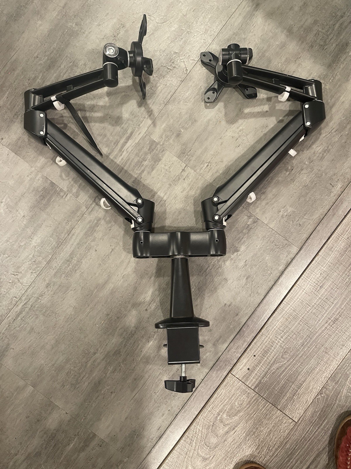 Fully Jarvis J2 Dual Monitor Mounting Arm - Heavy/heavy