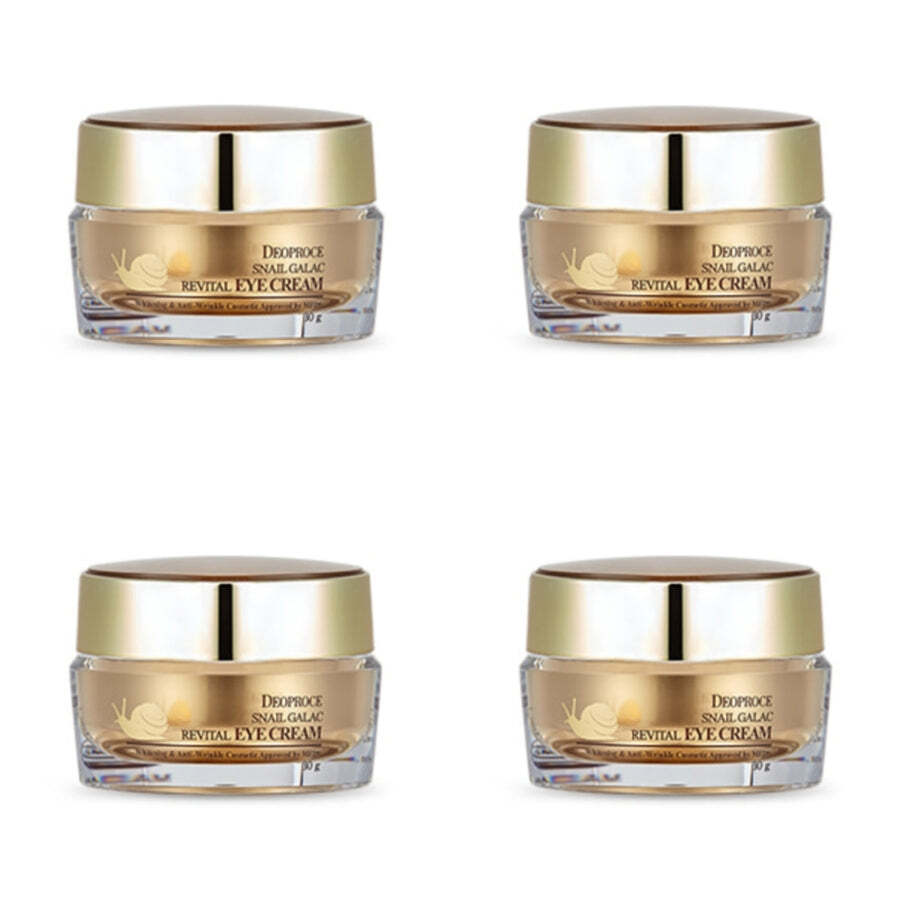 Deoproce Snail Galac-tox Revital Eye Cream 30g*4Pcs / FREE SHIPPING