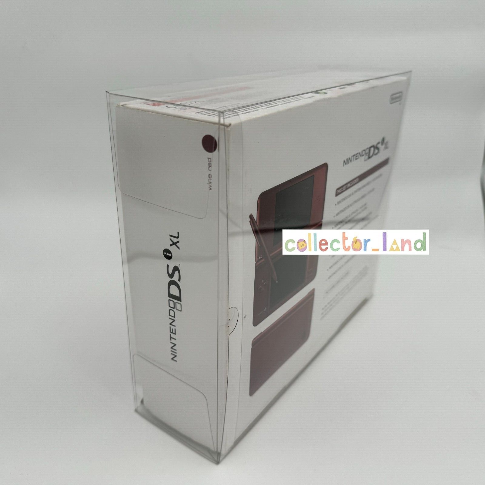 Nintendo DSi XL BOX PROTECTOR Handheld Console STRONG 0.5mm PLASTIC DISPLAY CASE
