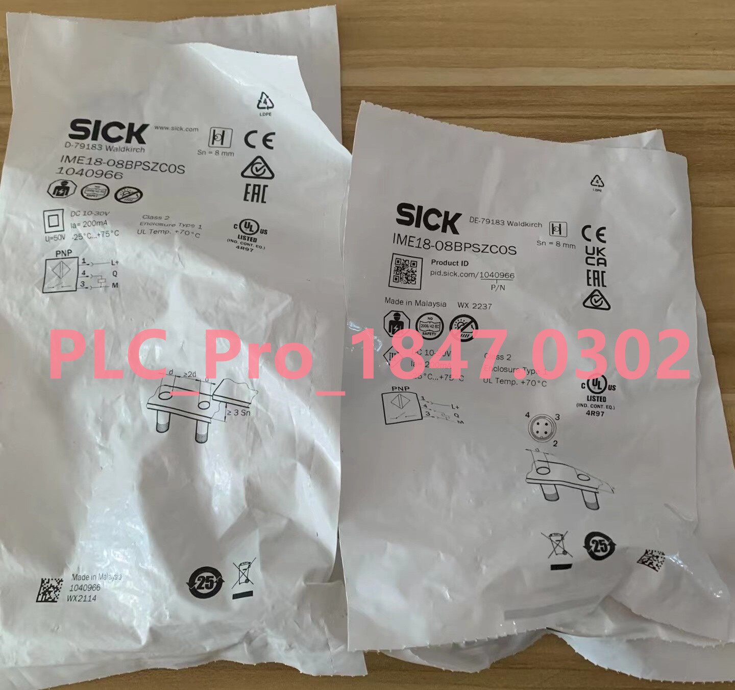 IME18-08BPSZC0S 1PCS New SICK IME18-08BPSZC0S Photoelectric Sensor Fast delivery