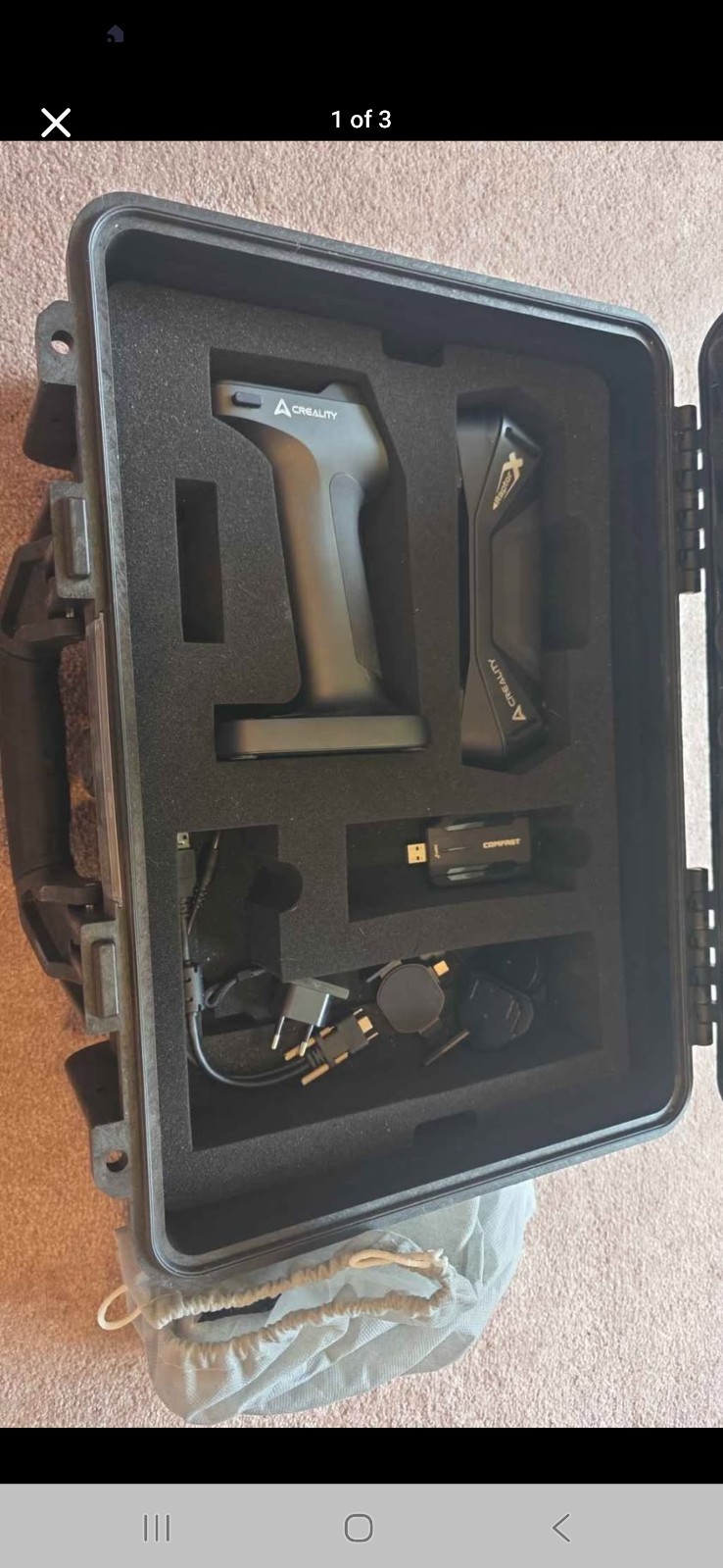 Creality raptorx 3d scanner