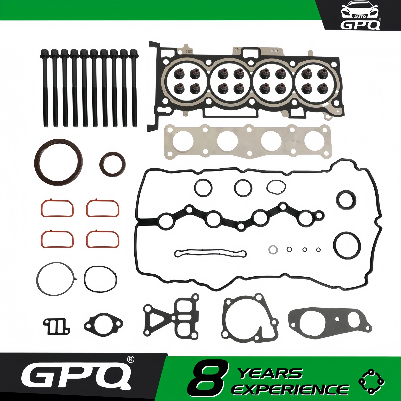 G4KH Head Gasket Set and Bolt fit for 2011-2022 Hyundai Creta Tucson Kia 2.0L