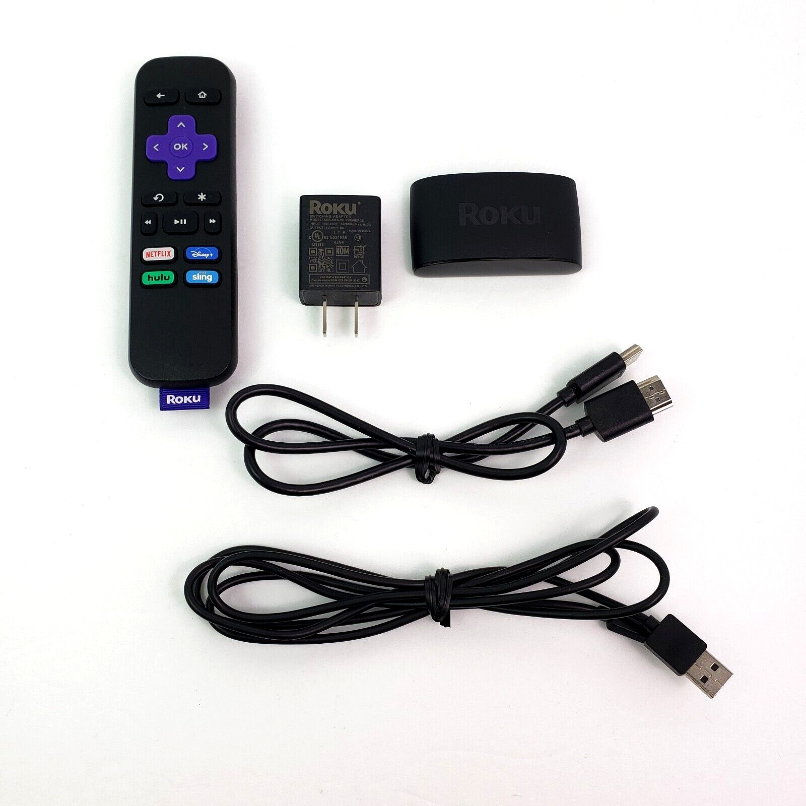 Roku Express Streaming HD Media Device With Remote Model 3930X