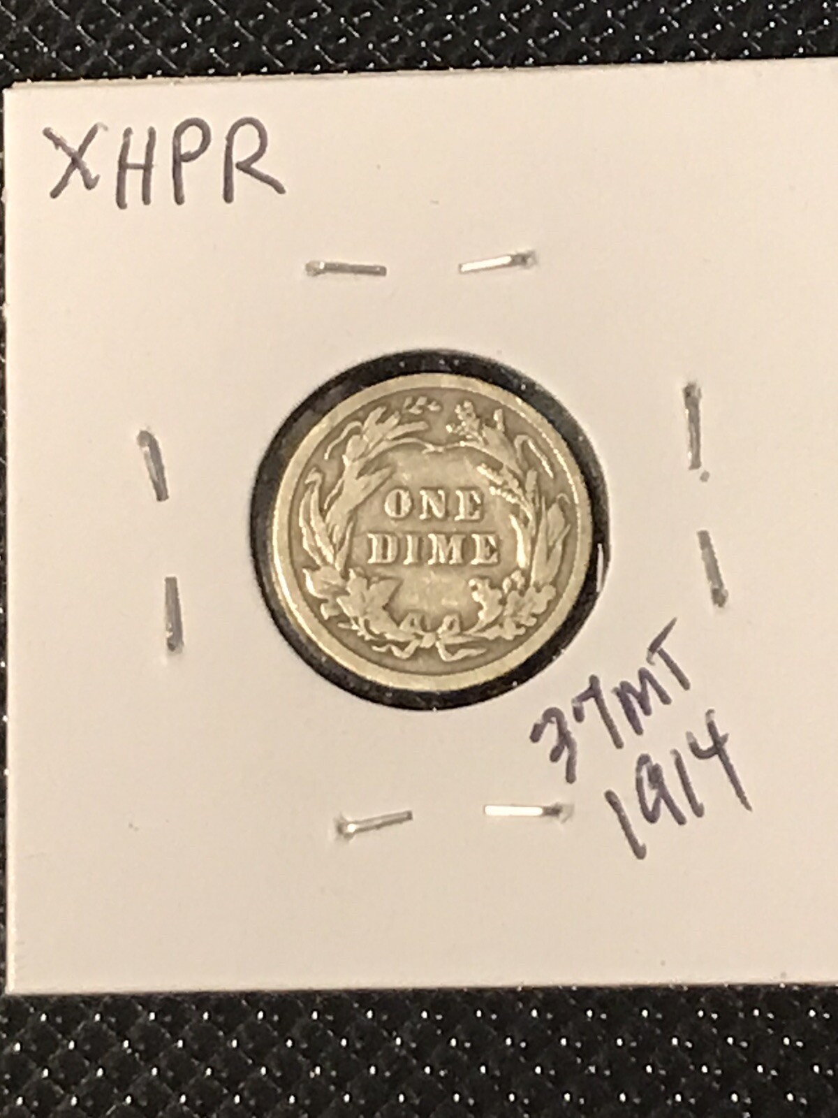 1914 Barber Dime VG
