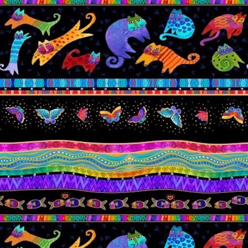 Laurel Burch***FANTASTICATS*** Y4340-3M~ by the Yard!