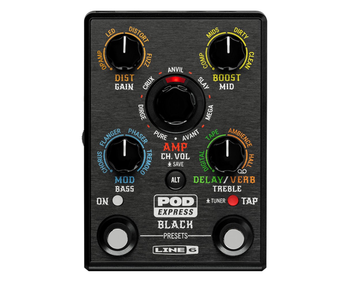 Line 6 POD Express Multi-FX Pedal - Black - Used