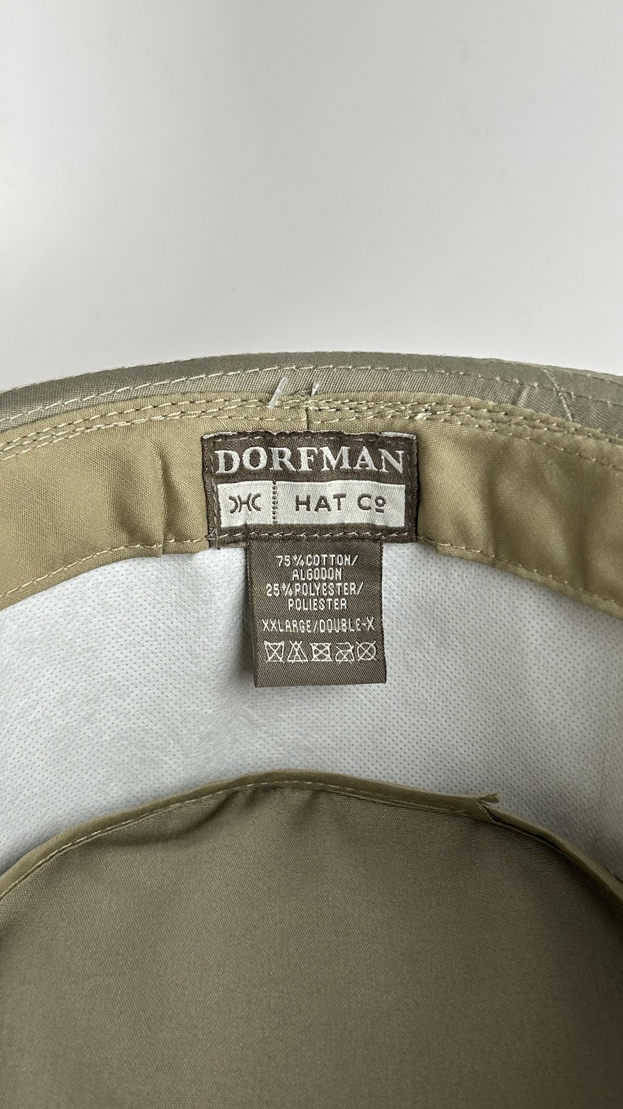 Dorfman Hat XXL Tan