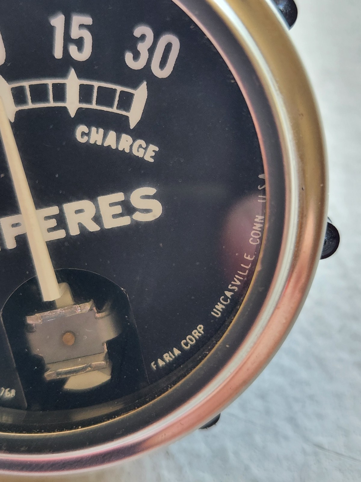 Faria Corp Amperes Gauge PN 4010-5-2A