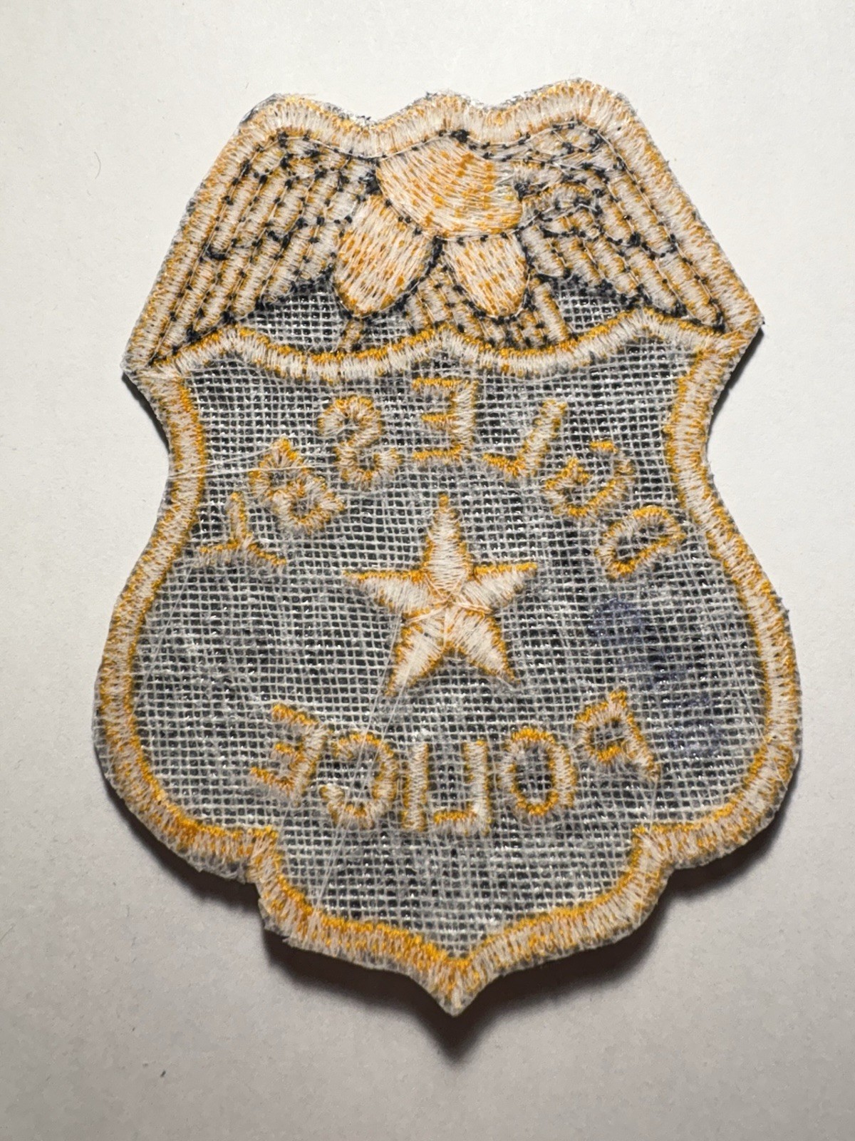 Oglesby Illinois Police Patch ~ Vintage