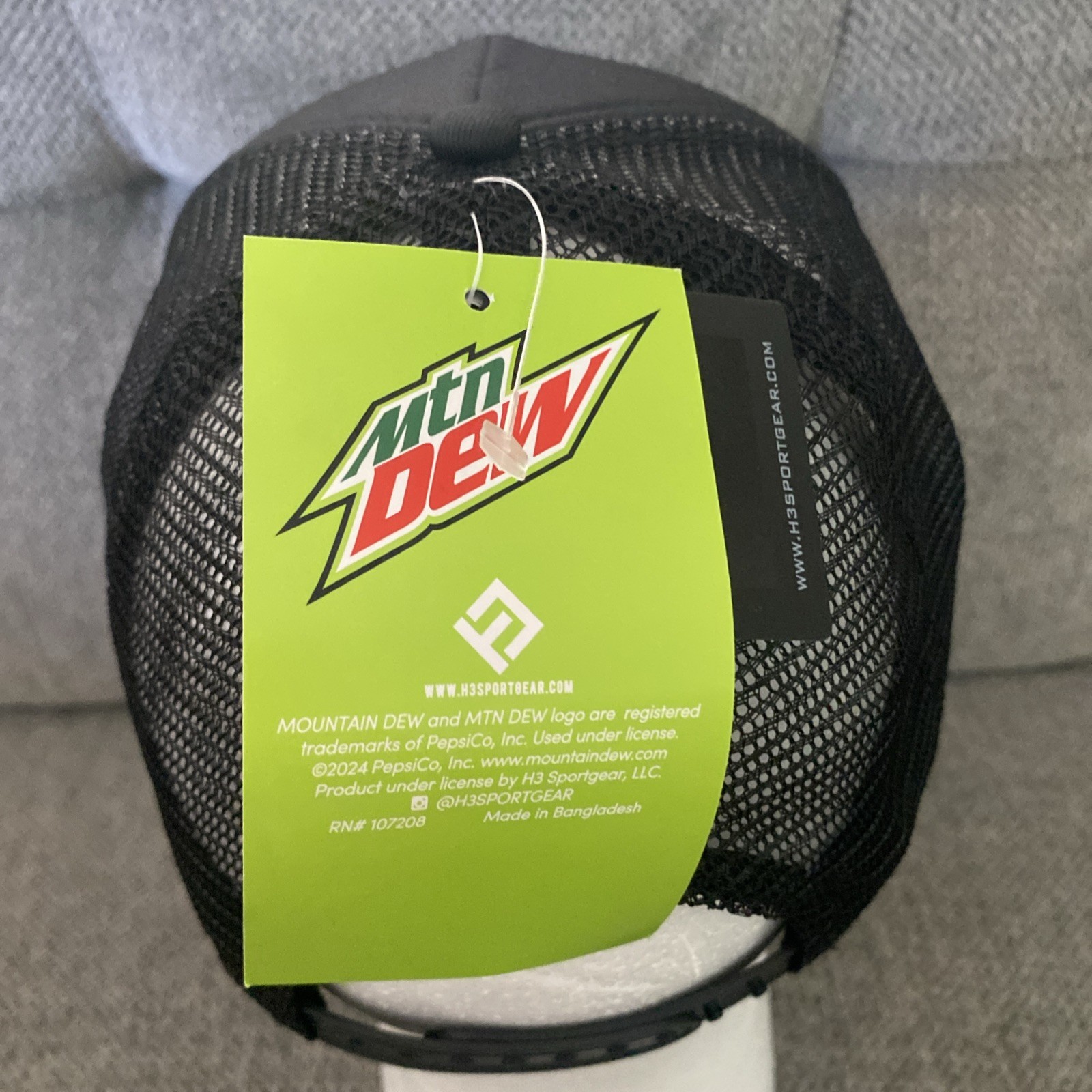 Mountain Dew Baja Blast Big Waves Trucker Hat Multi-Color