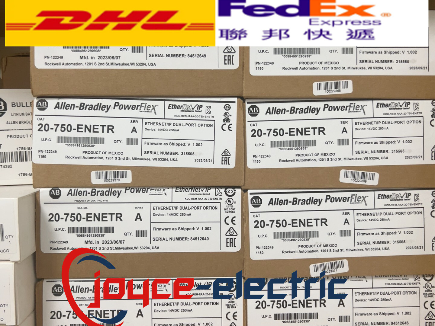 2023 US Ship Factory Seal 20-750-ENETR /A 750 ENet/IP Dual-Port Module  Spot Goo