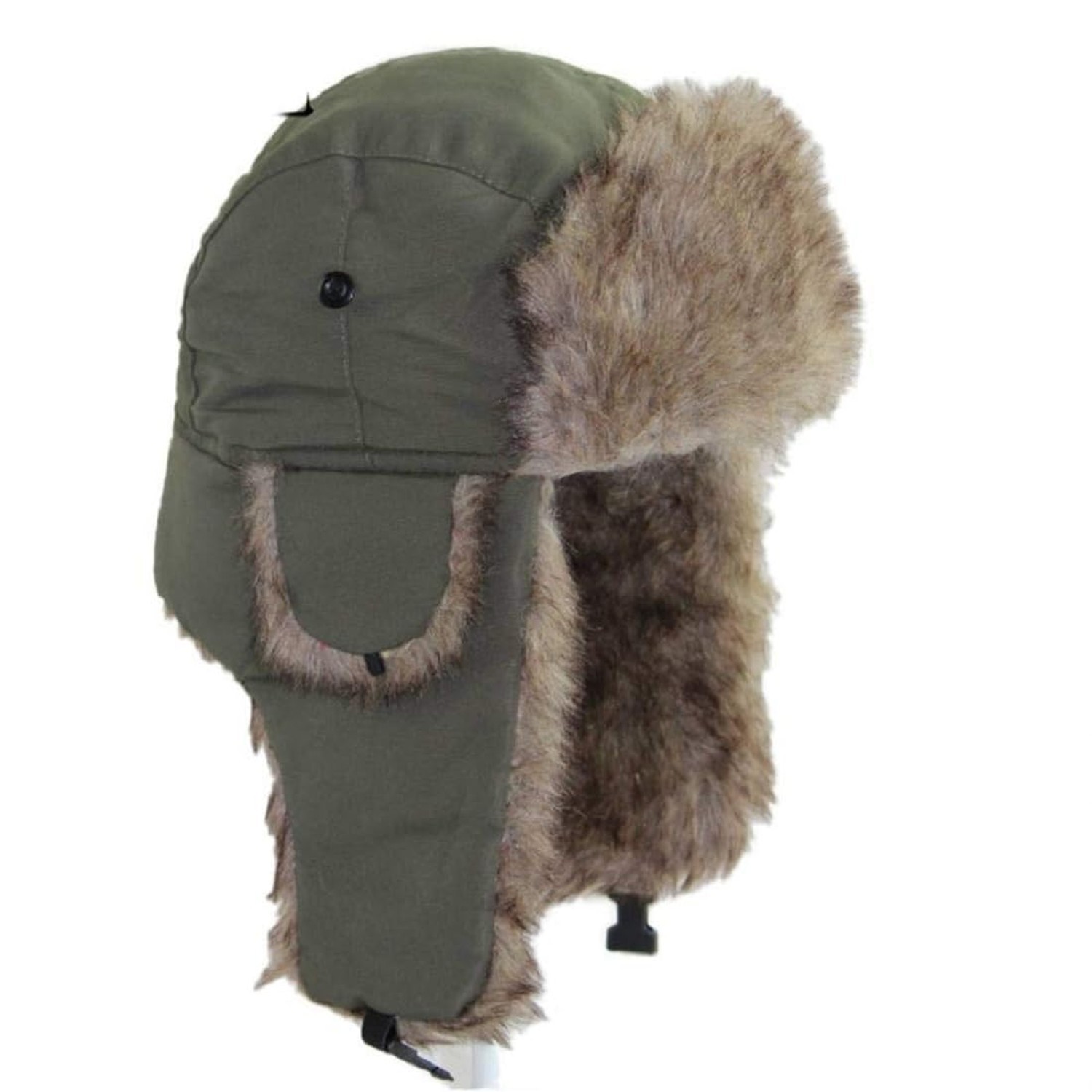 Lukitty Trapper Warm Russian Trooper Hat Winter Skiing Cap Women Men Windproof