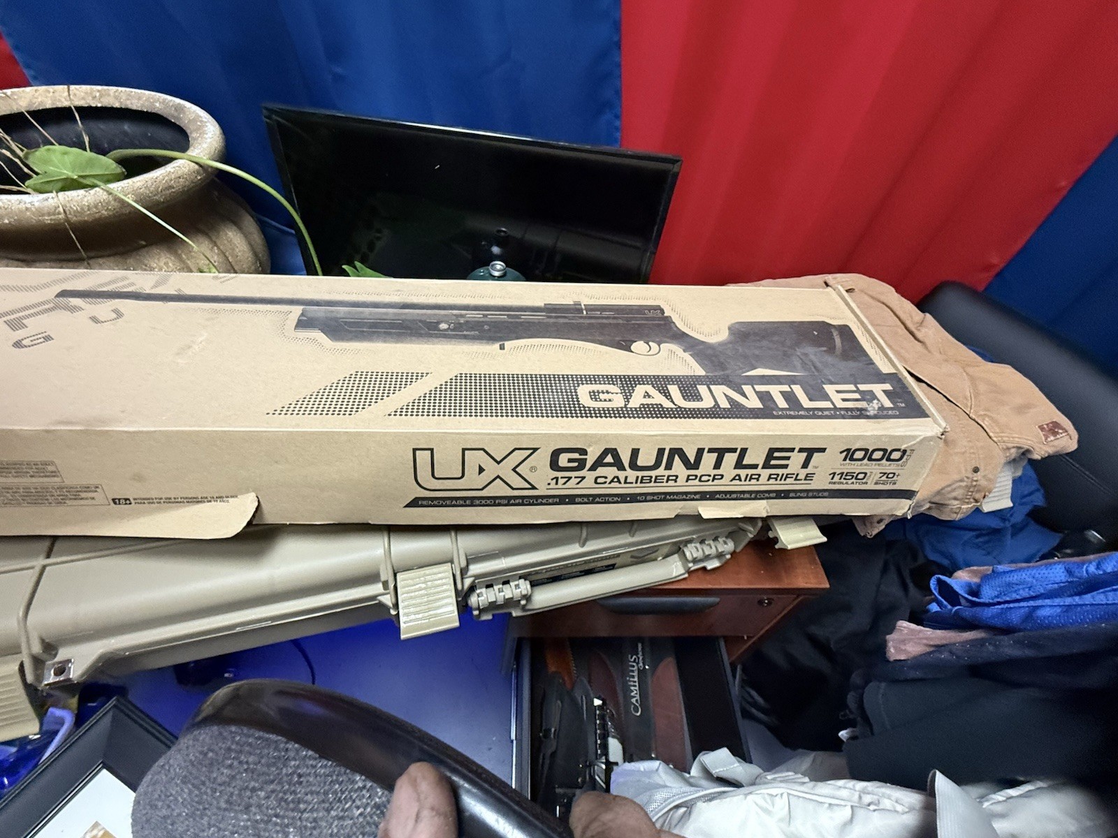 Umarex Gauntlet .177 PCP Air Rifle, Bolt Action, 10 Shot Magazine