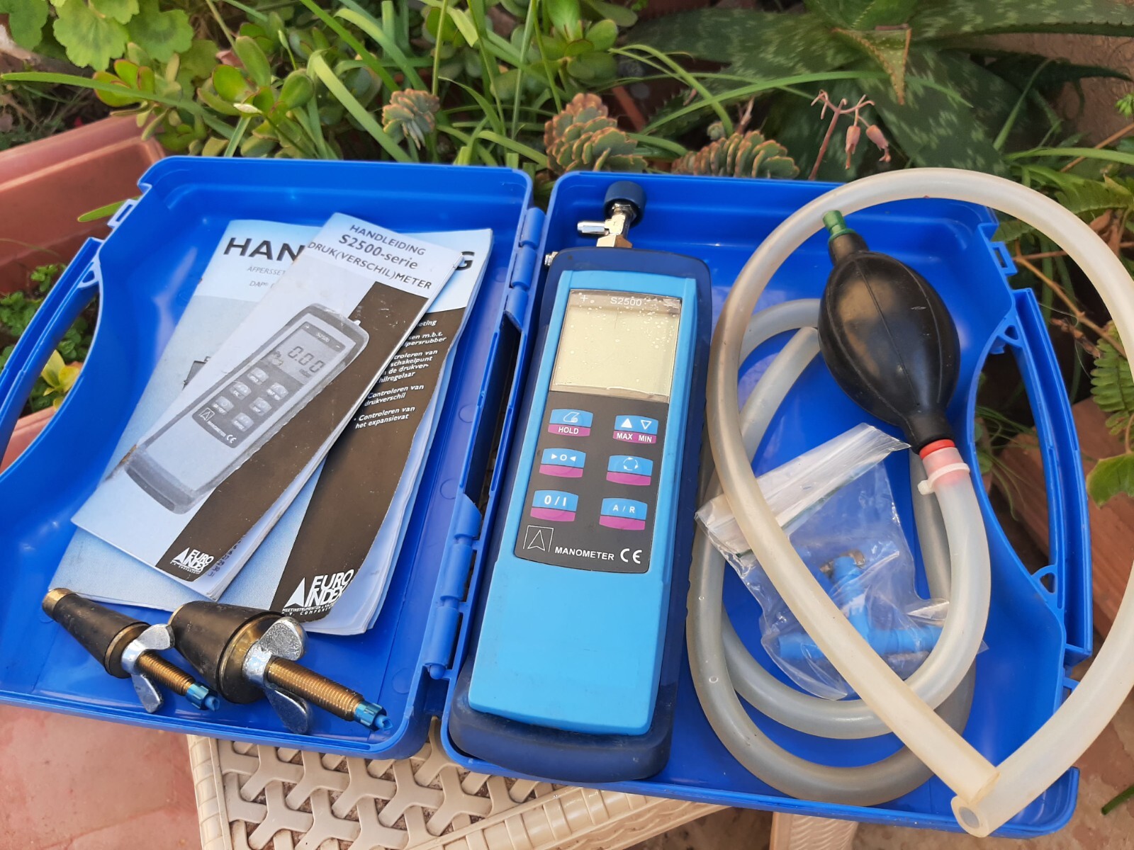 Euroindex s2500 Handheld Pressure Measurement Instruments /Manometer