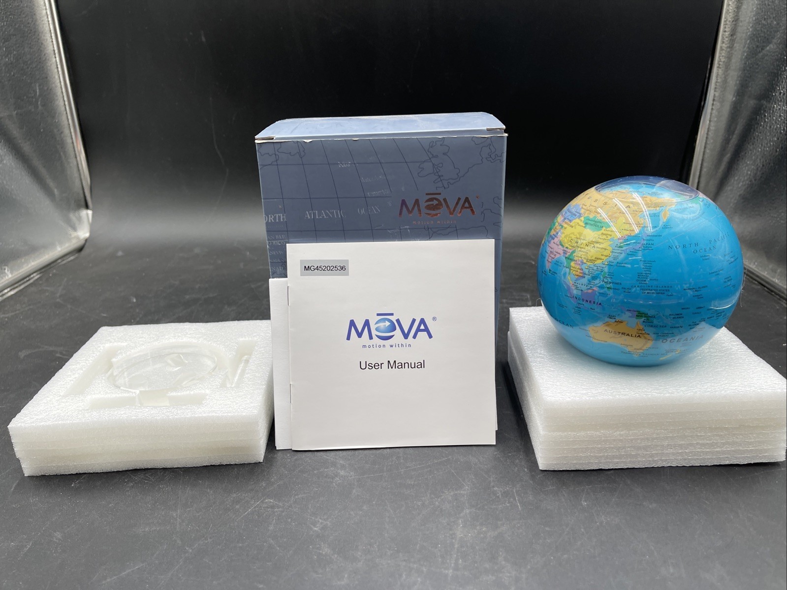 Mova Globe Rotating Solar Planet Model with Realistic Surface Detail