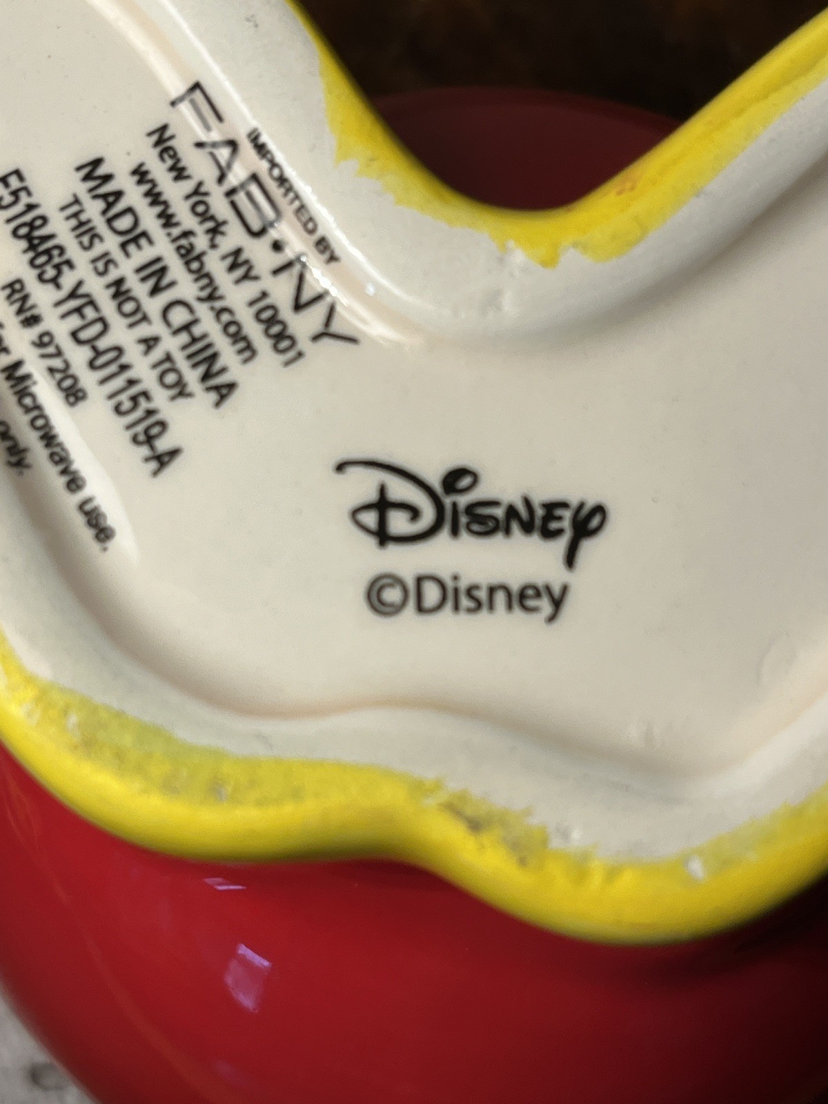 Mickey Mouse Coffee / Tea Mug Disney