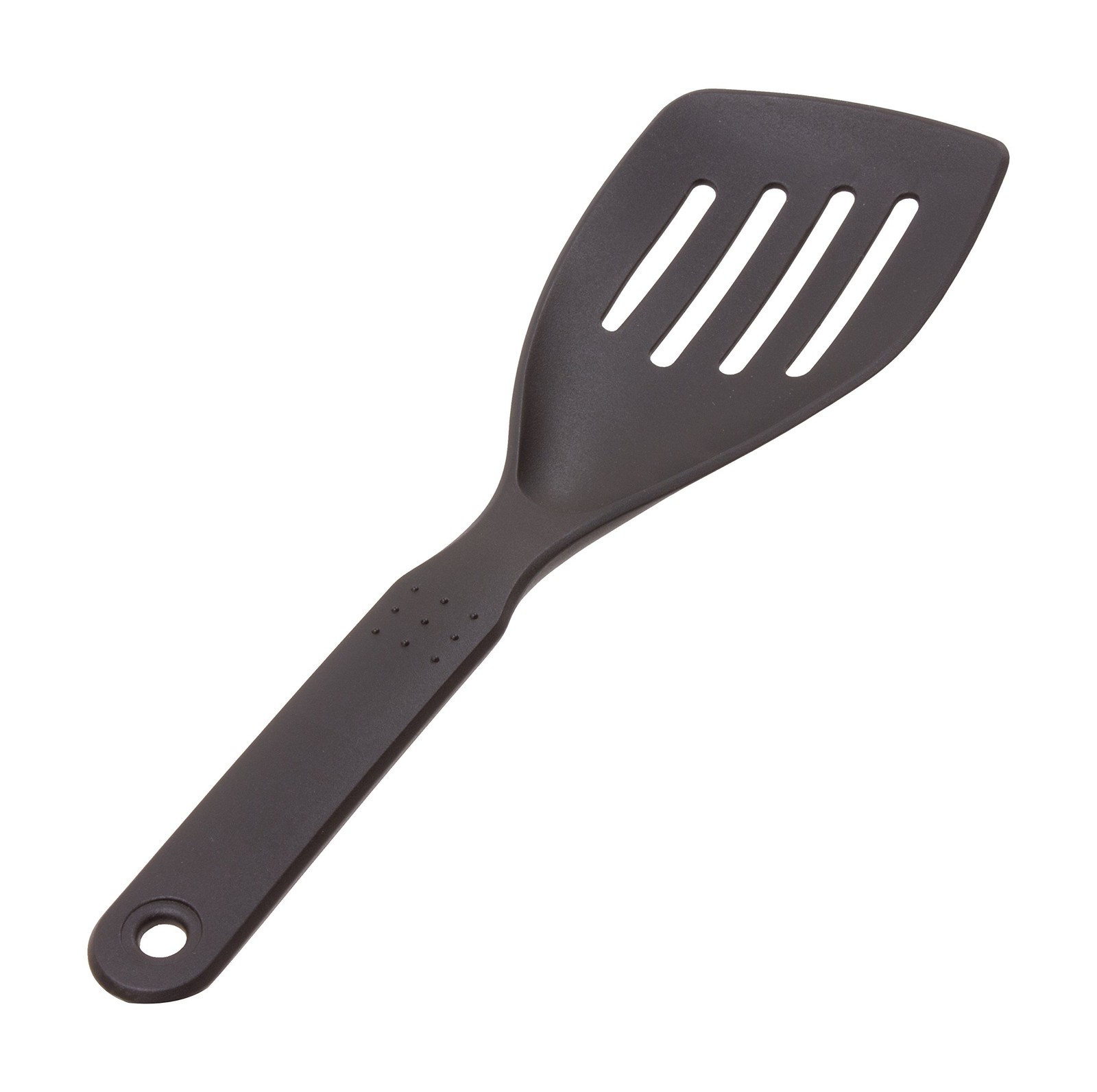 Nylon Slotted Scoop Turner, 11", Silver,NY5