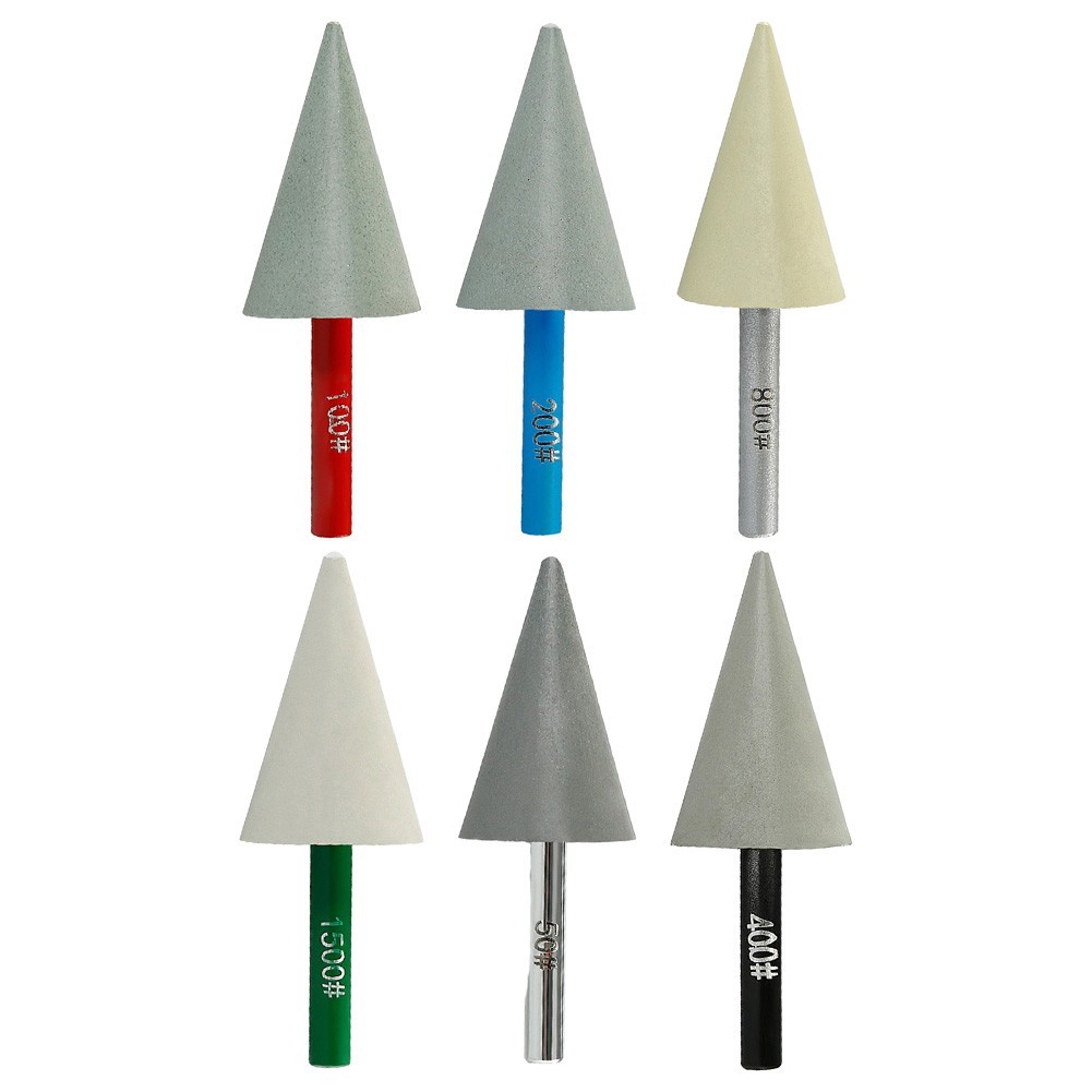 6mm Shank Resin Diamond Conical Grinding Head for Precise Grinding and Dressing