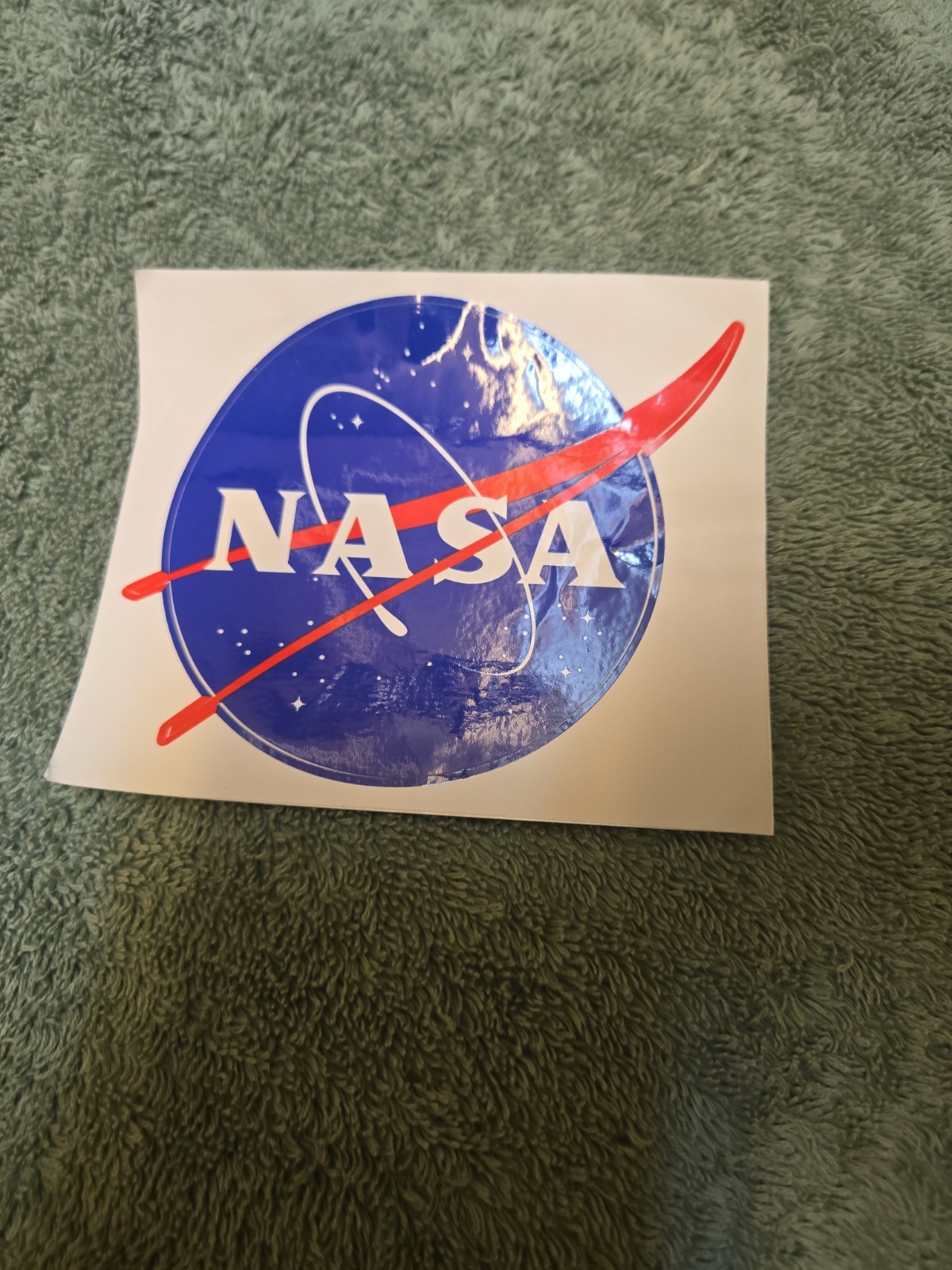 Vintage NASA Logo Sticker
