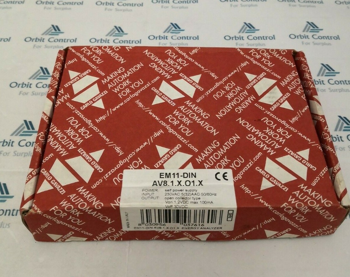 CARLO GAVAZZI EM11-DIN.AV8.1.X.O1.X ENERGY ANALYZER