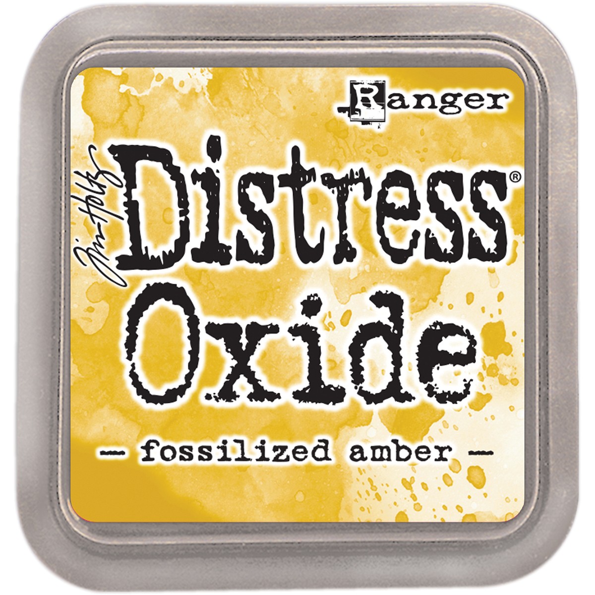 Ranger TDO-55983 Tim Holtz Distress Oxides Ink Pad-Fossilized Amber